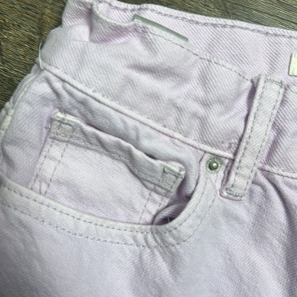 PacSun High Rise Straight Leg Jeans size 23 purple - Picture 7 of 9